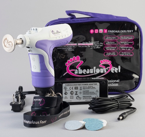 KIT DE LIMA ELÉCTRICA PARA PEDICURE FABEAULOUS FEET